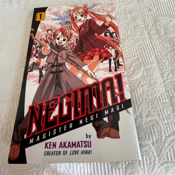 Negima, Vol. 1 Manga Graphic Novel by Ken Akamatsu - Picture 1 of 2